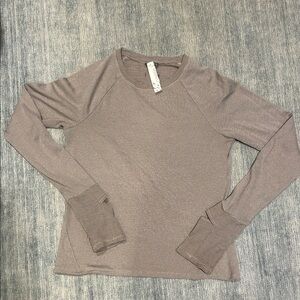 Oiselle Flyout Wool Long Sleeve Top